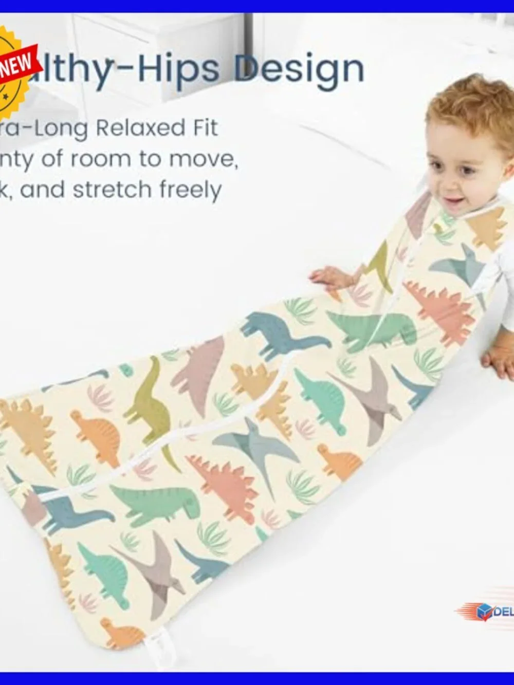 Baby Wearable Blanket Sleep Sack 18-24 Months 2-Pack Lightweight 0.5 TOG